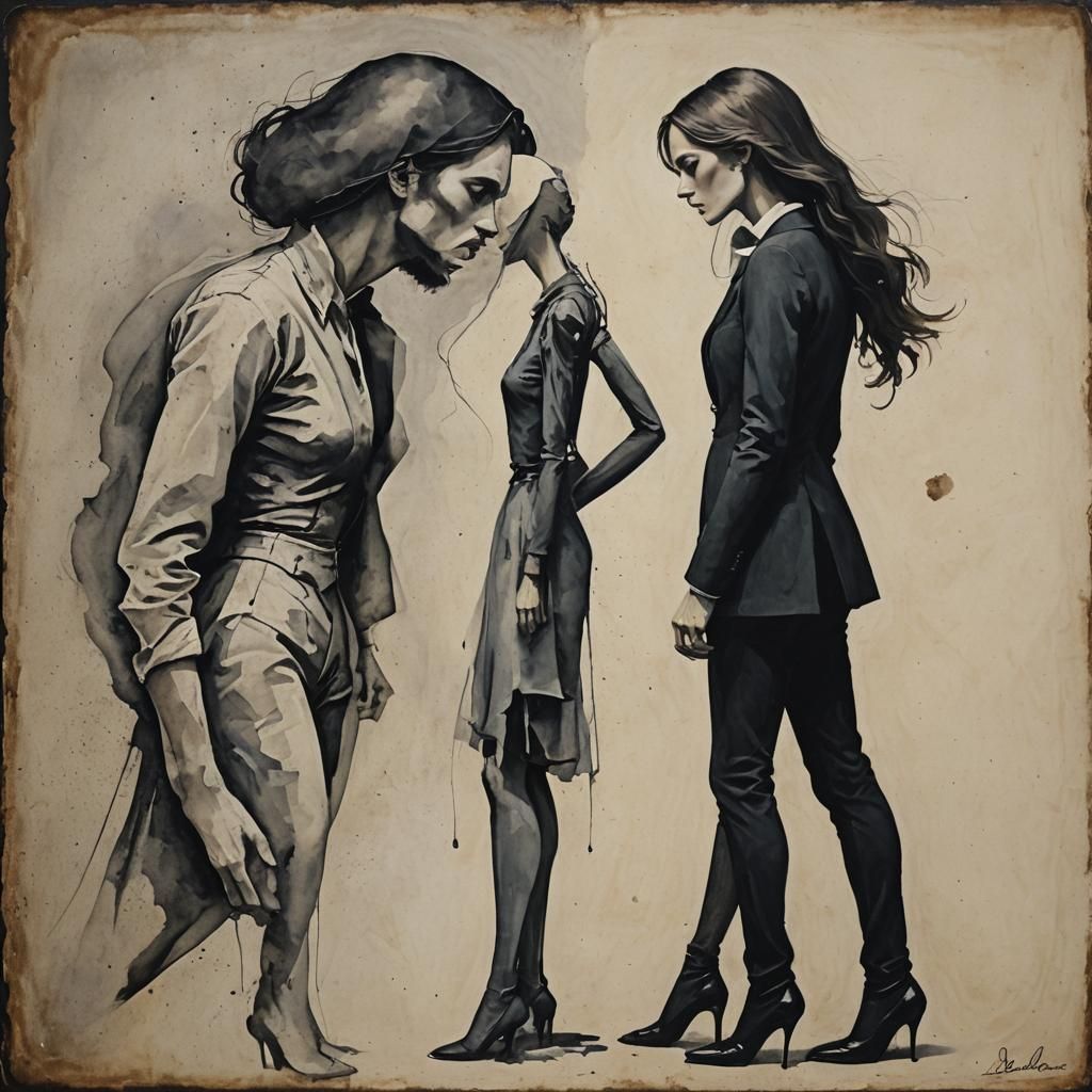 Duality of Women: An AI Interpretation