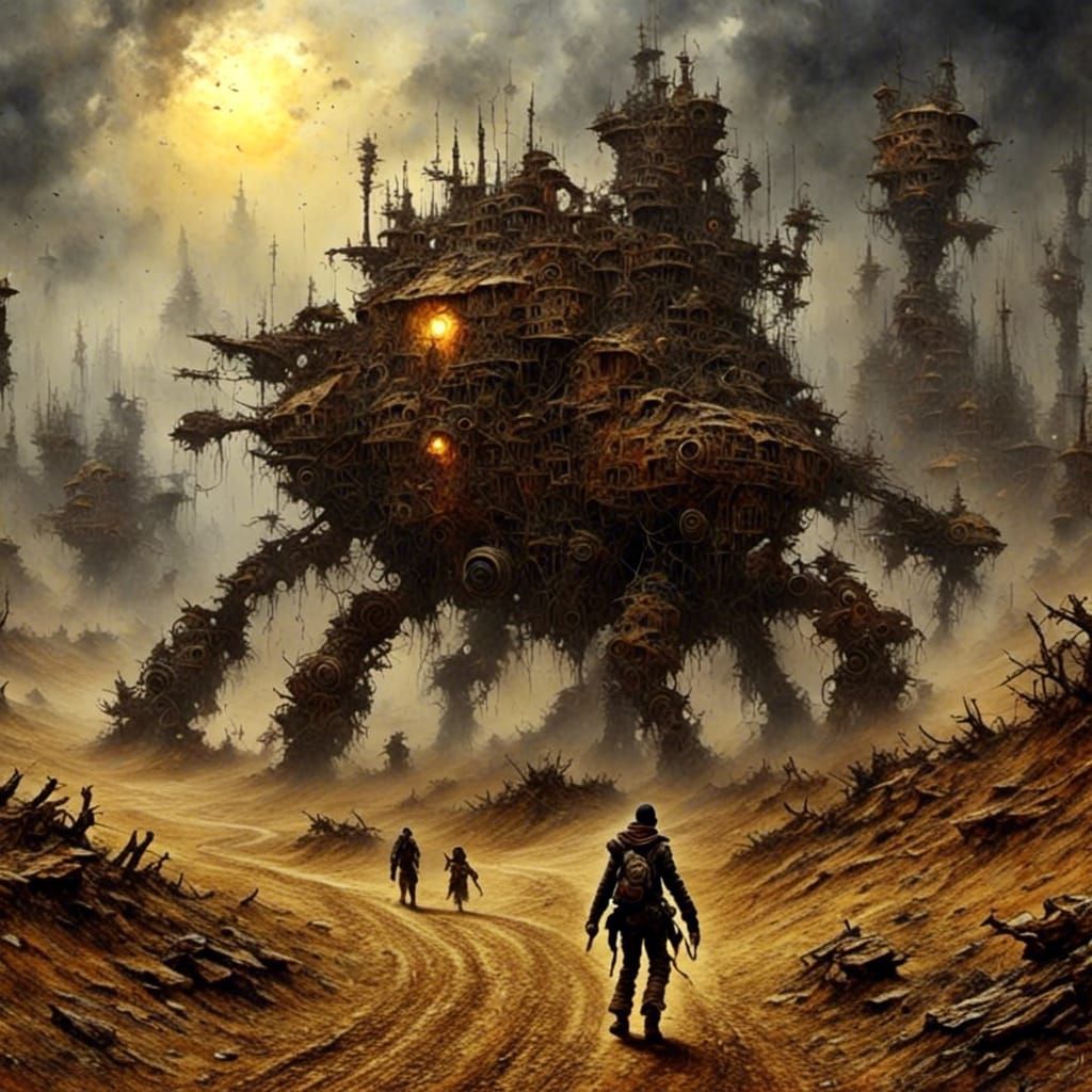 Dodging Lasers in a Post-Apocalyptic Fantasy