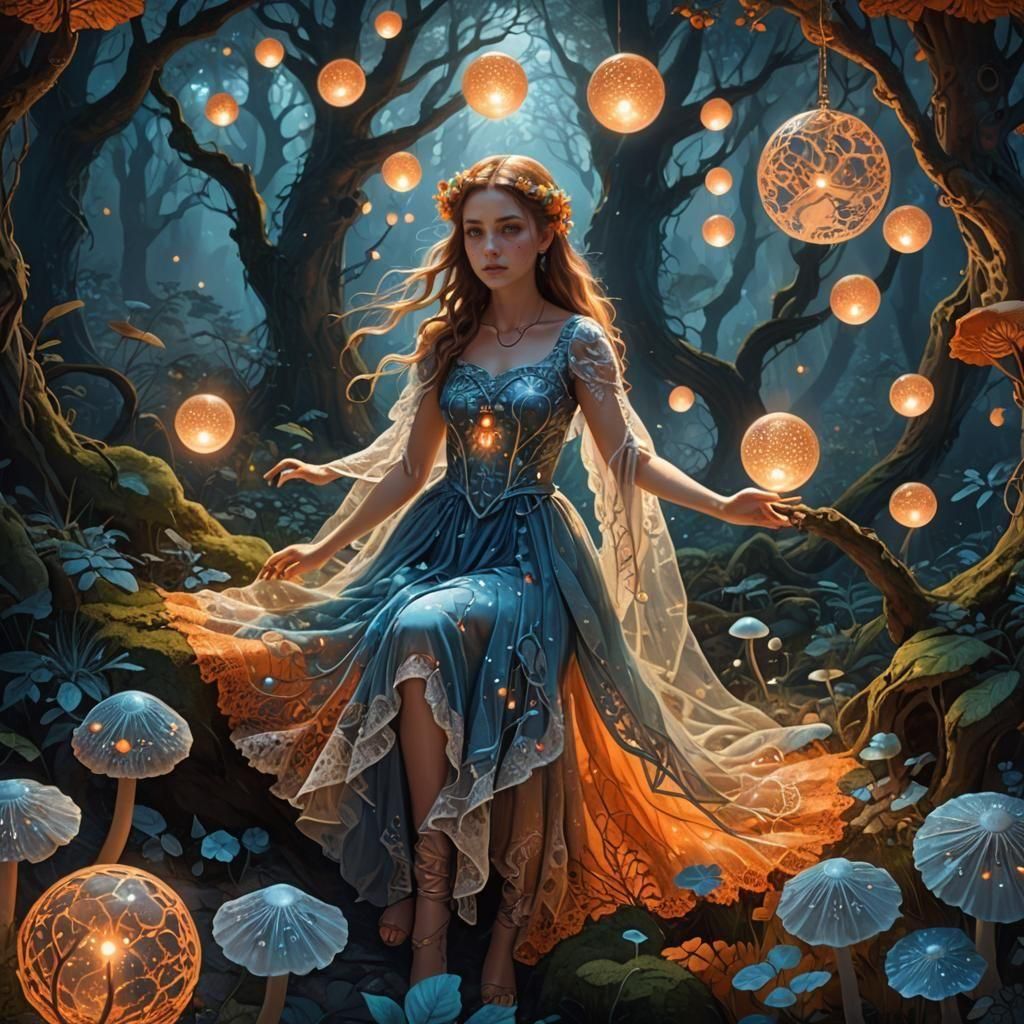 Fantastical Hidden Memories in Detailed Matte Painting