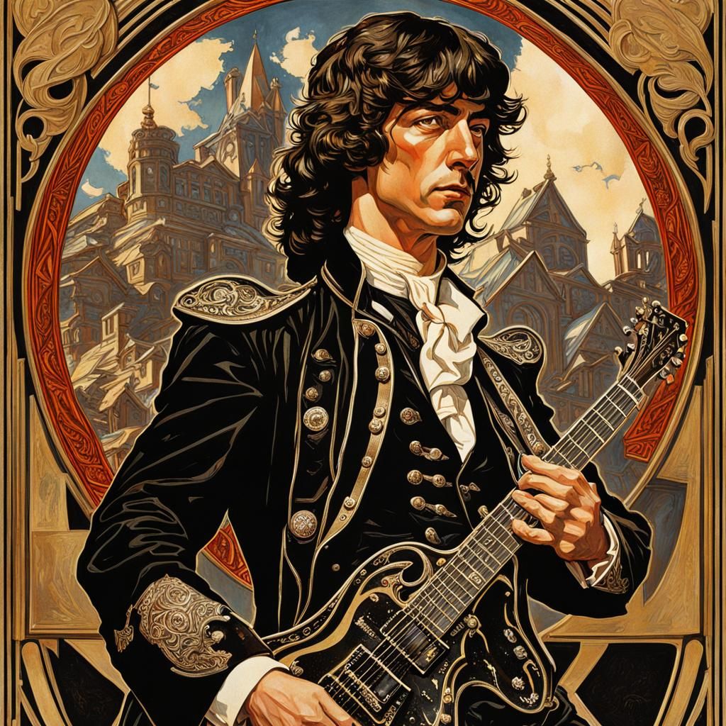Ritchie Blackmore Wall Poster