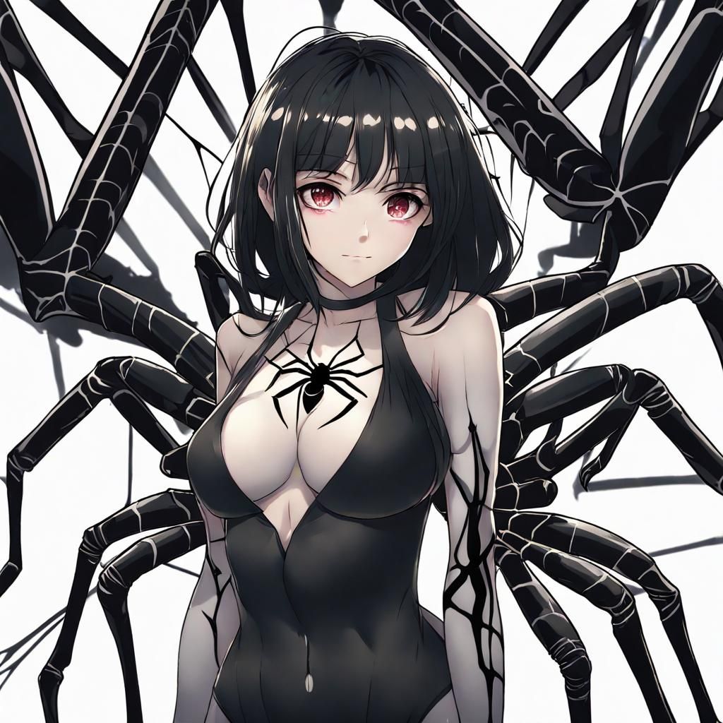 Anime Spider Woman in 4K