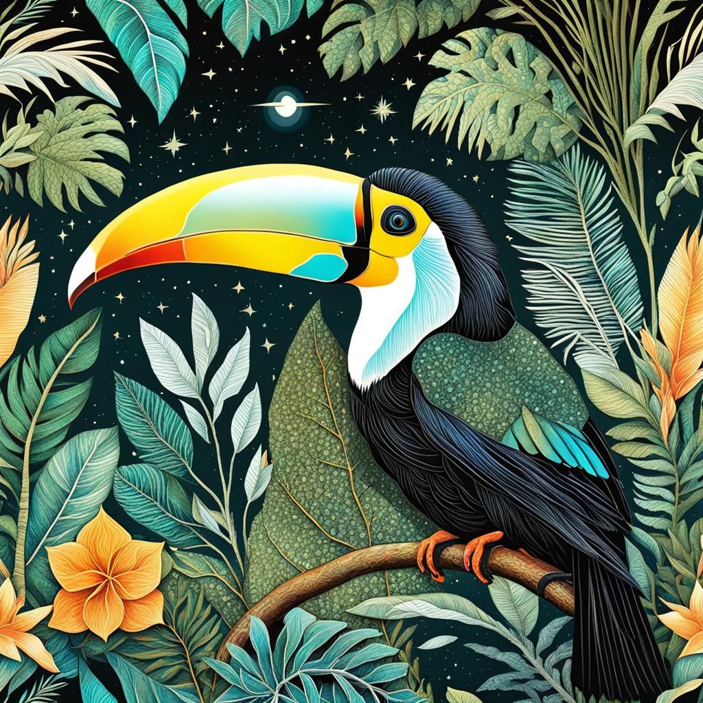 Majestic toucan