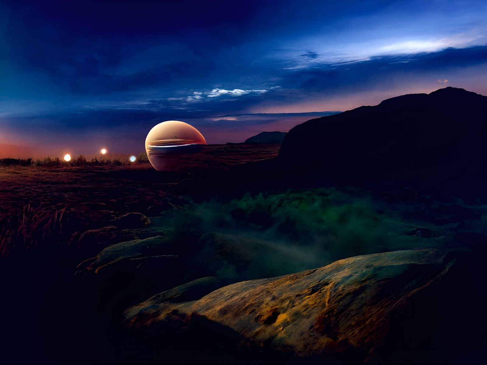 Alien World Landscape Photography in 8K