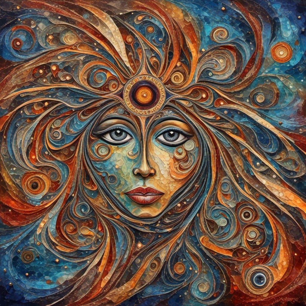 Mother of Creation: Aboriginal Fractal Art