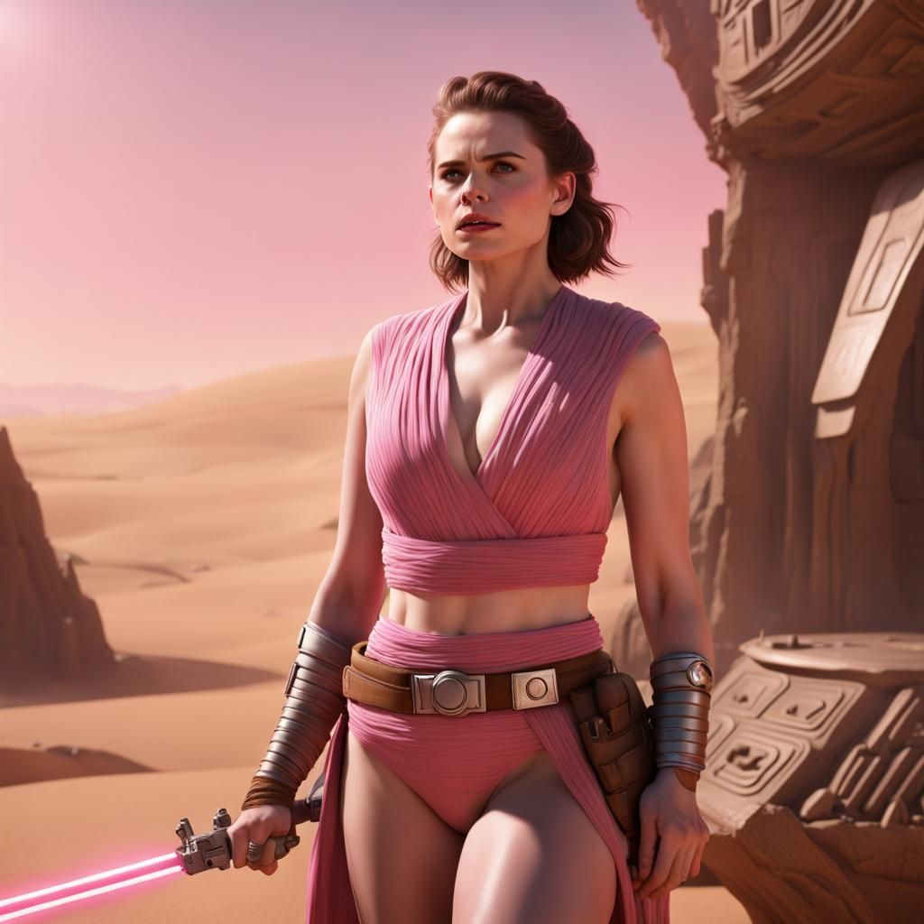 Hayley Atwell as Jedi in Fantasy Concept Art