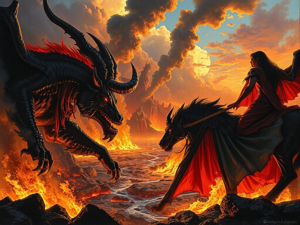 Dante's Inferno: A Descent into Eternal Darkness