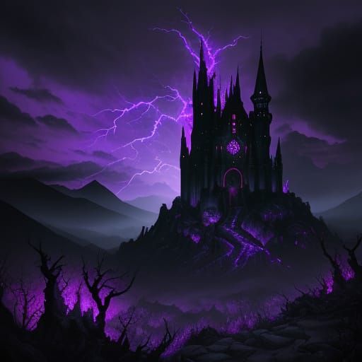 Gothic Horror Masterpiece in Dark Fantasy Style