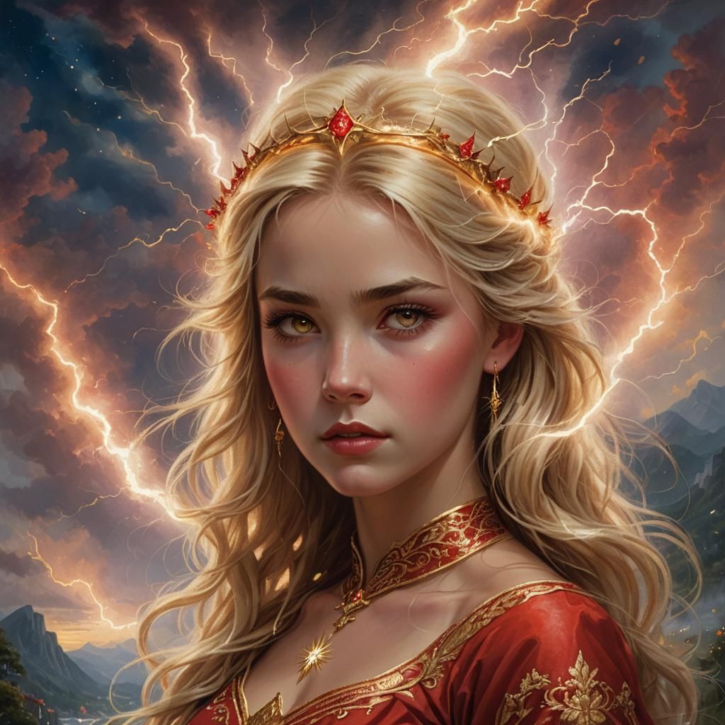 Sophie when she inflicts