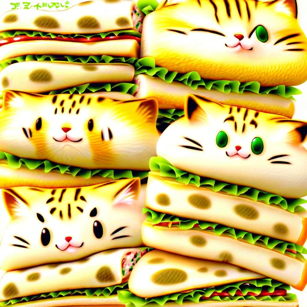 スナネコサンド Sand cat sandwich