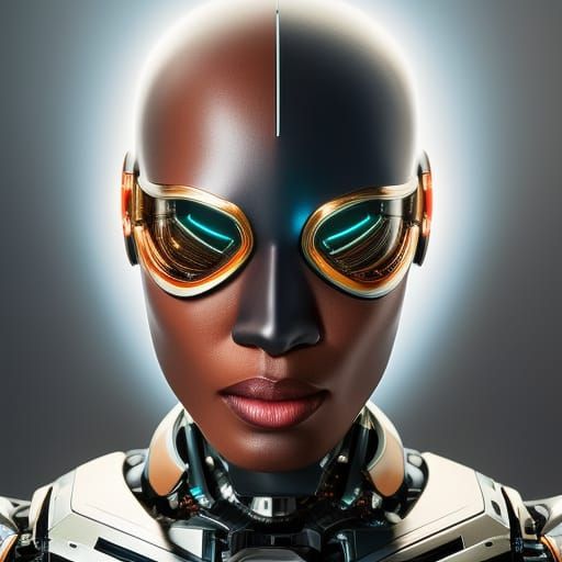 Futuristic Cyborg