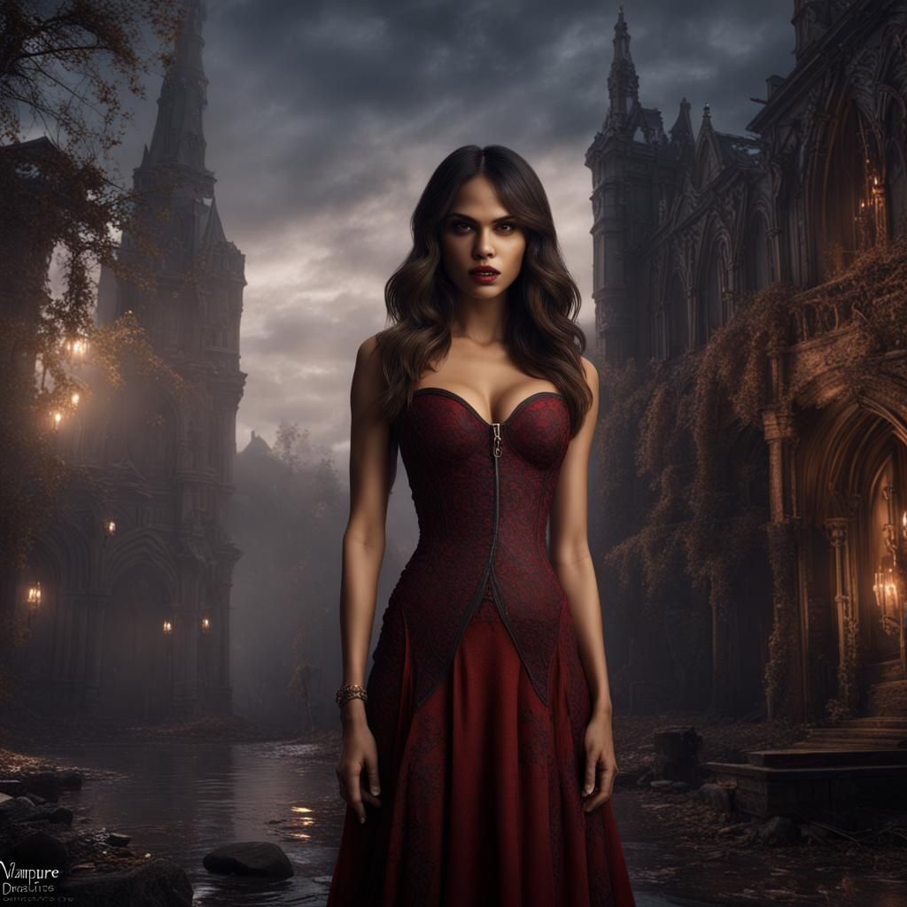 Eiza Gonzales as Vampire Diaries Character