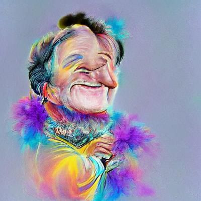 AI Image of Robin Williams