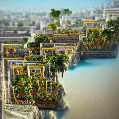 Hanging Gardens of Babylon: A Verdant Paradise