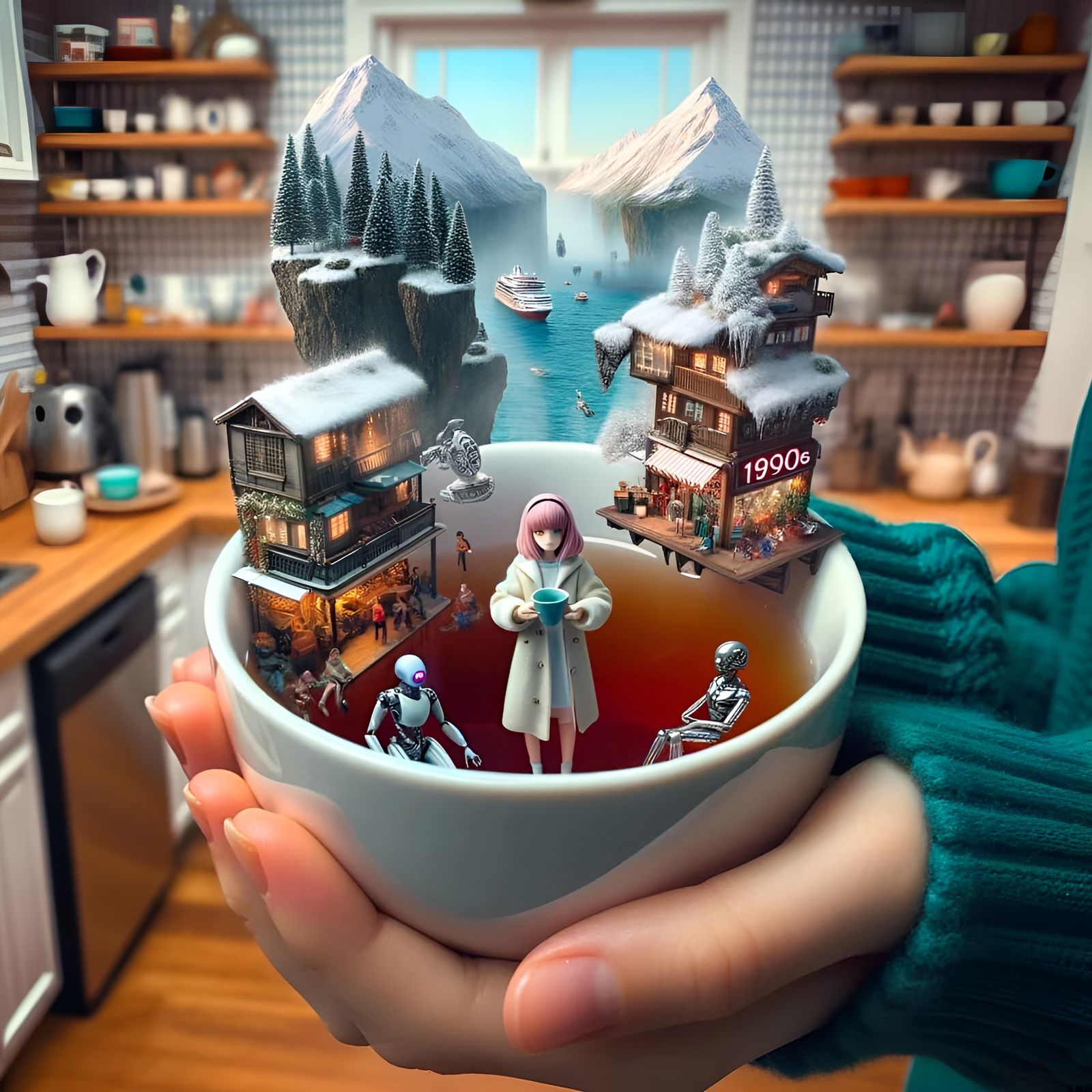 AI Generated Image Based on Simple Prompt