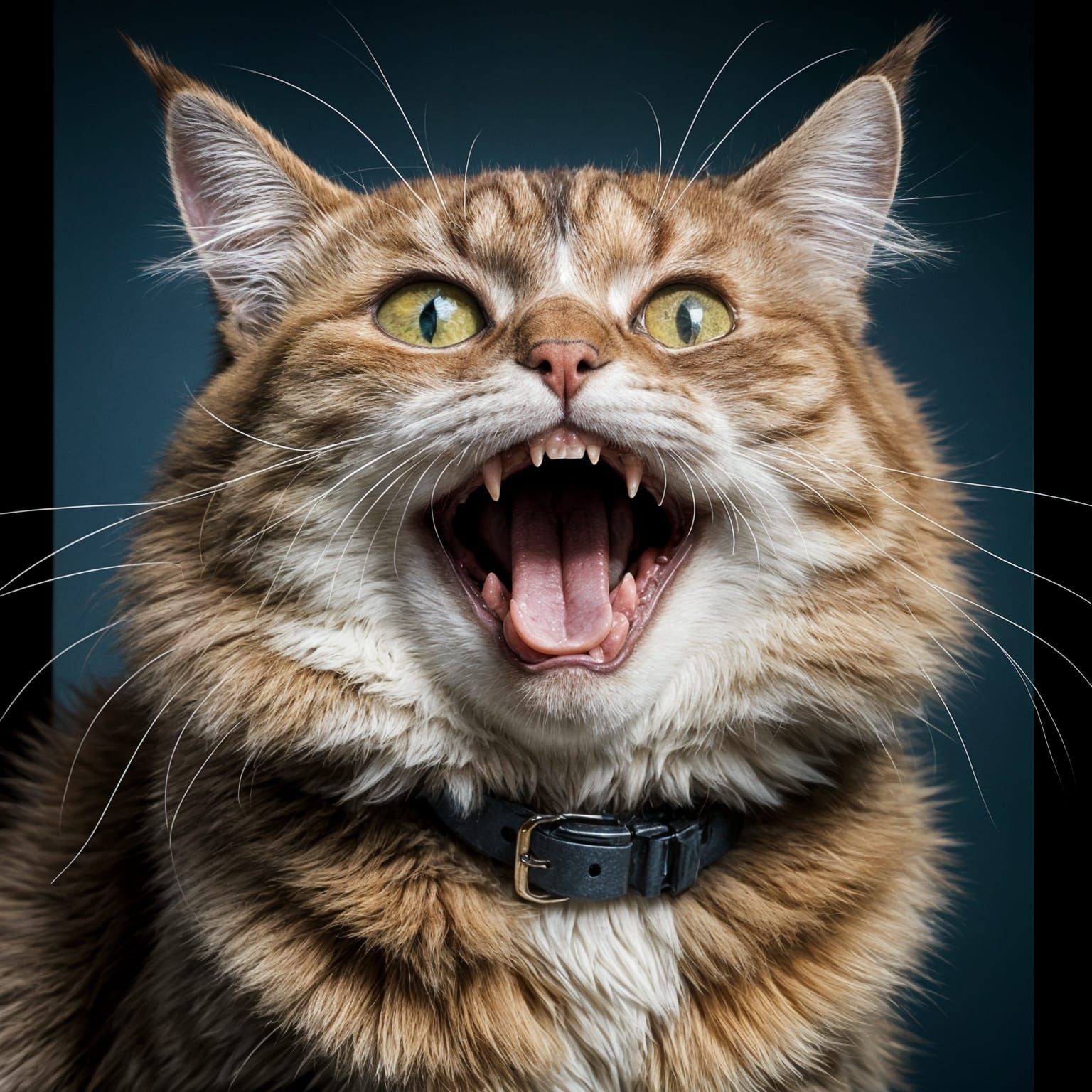 Smug Feline Exudes Sarcastic Contempt