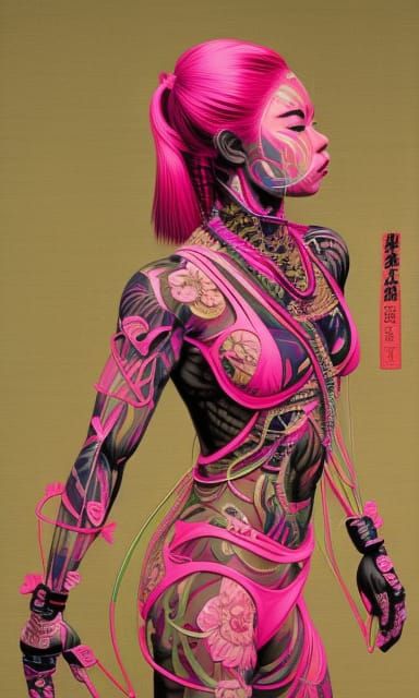 Inked Athlete Pink