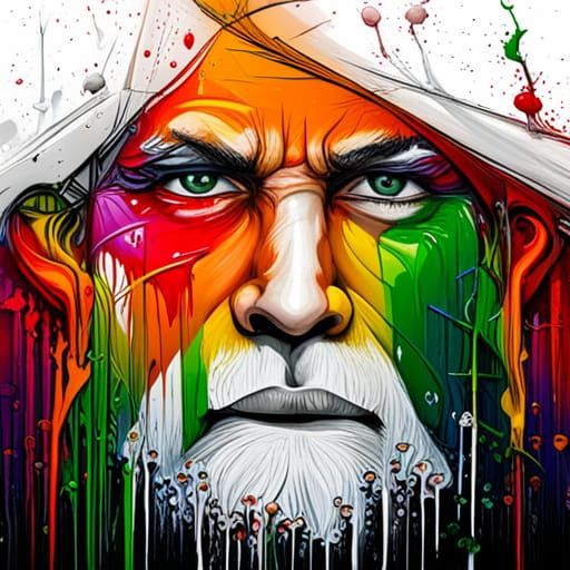 "Indian flag colours"