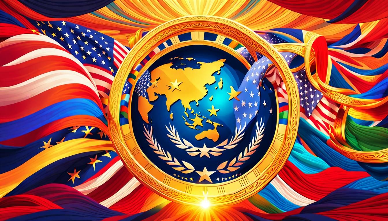 Nations United: A Surreal Digital Art Masterpiece