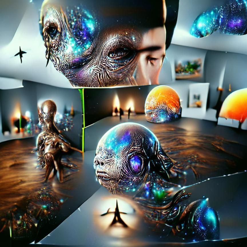 Realistic First Contact with Aliens in Paradise