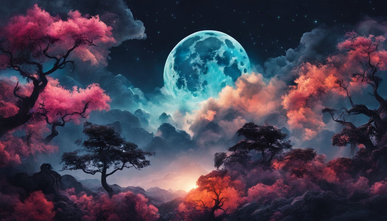 Spiral of Seasons in Whimsical Realism