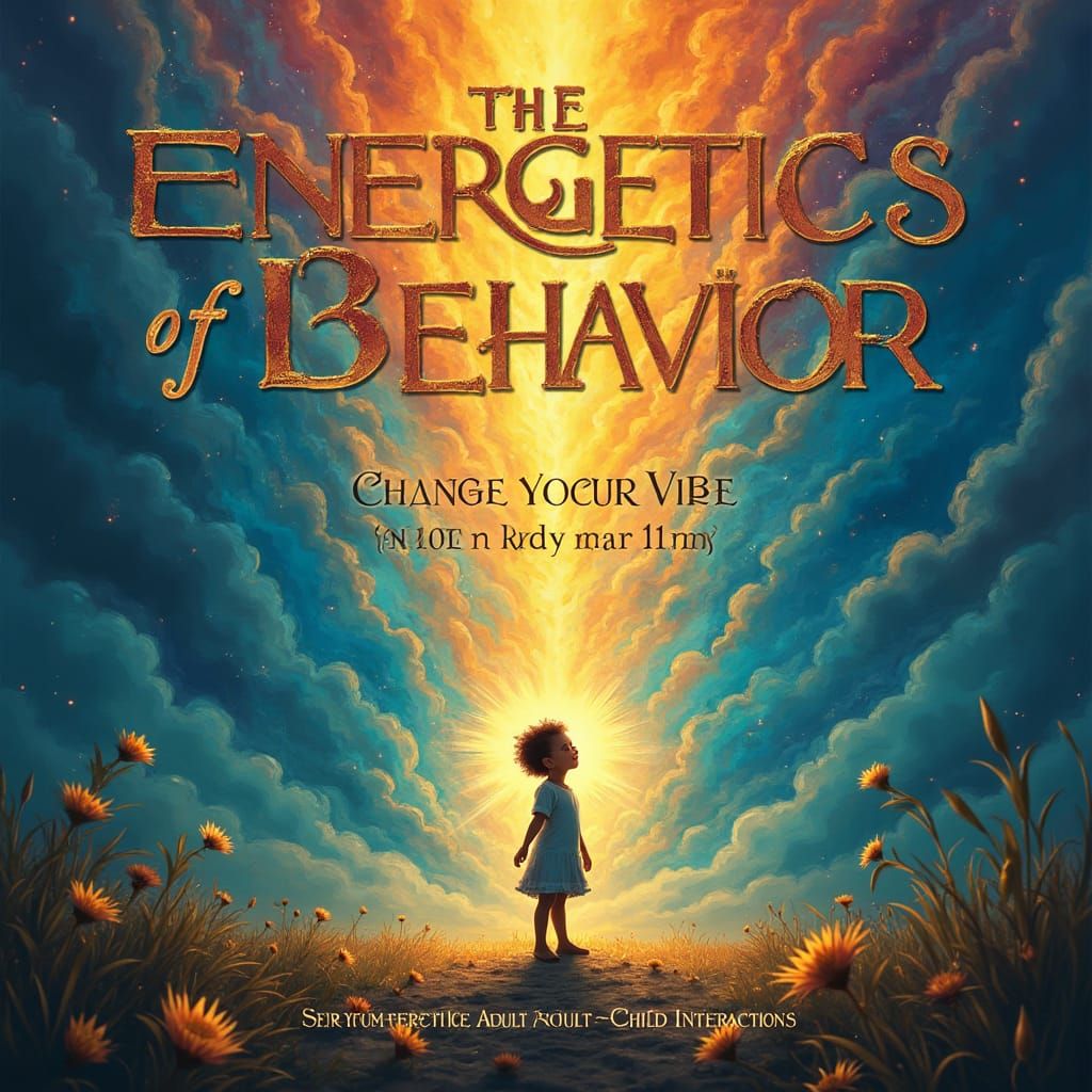 Vibrant Book Cover Art: Energetics of Behavior