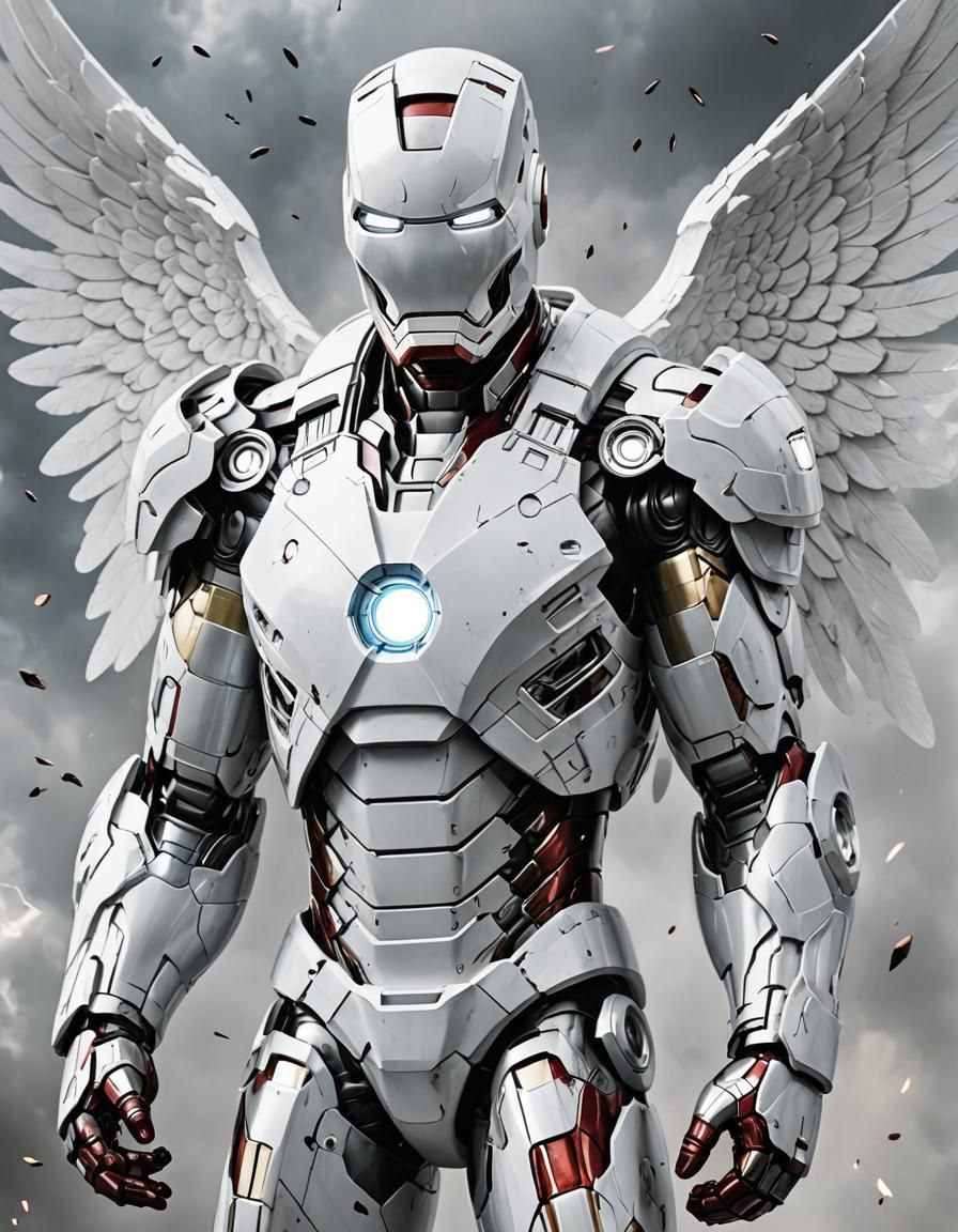 White Angel Iron Man