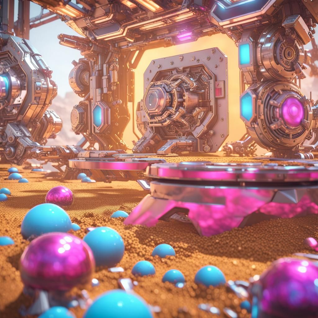 Futuristic Mech Design in Sci-Fi Cinematic Style