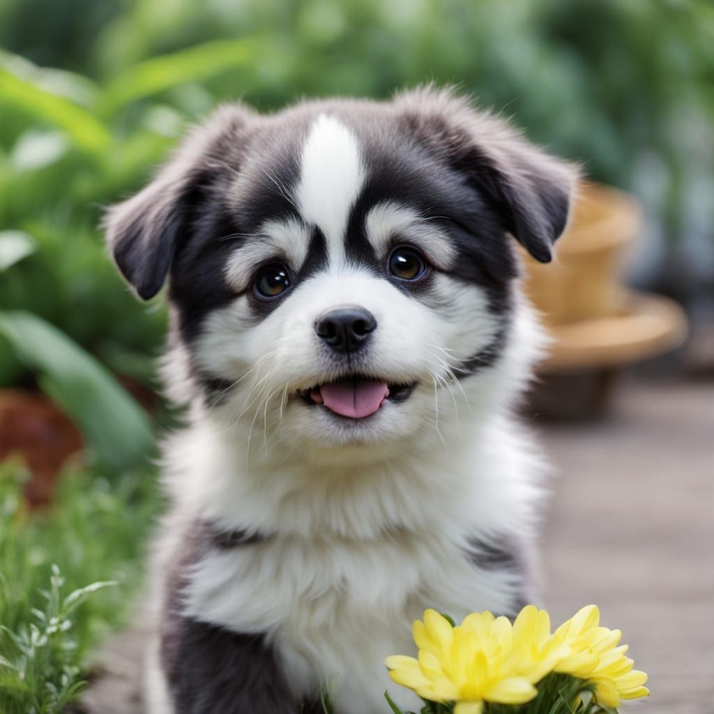 Cute Canine Portrait