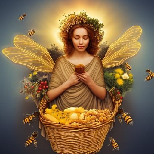 Honeycomb and Other Blessings (Cornucopia of the Pollinators...