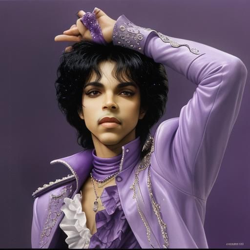 Prince Purple Rain: An Artistic Interpretation