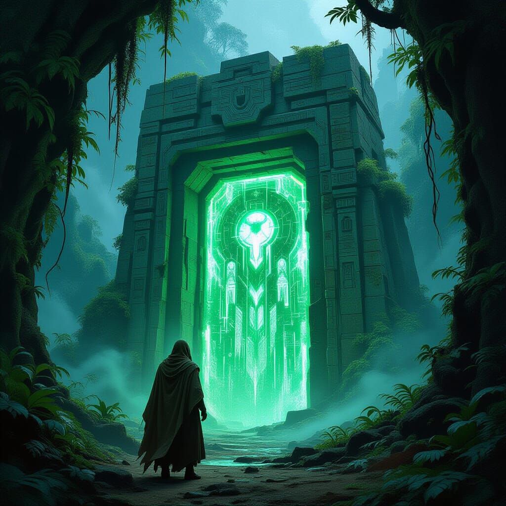 Rakatan Explorer at Ancient Jungle Gate