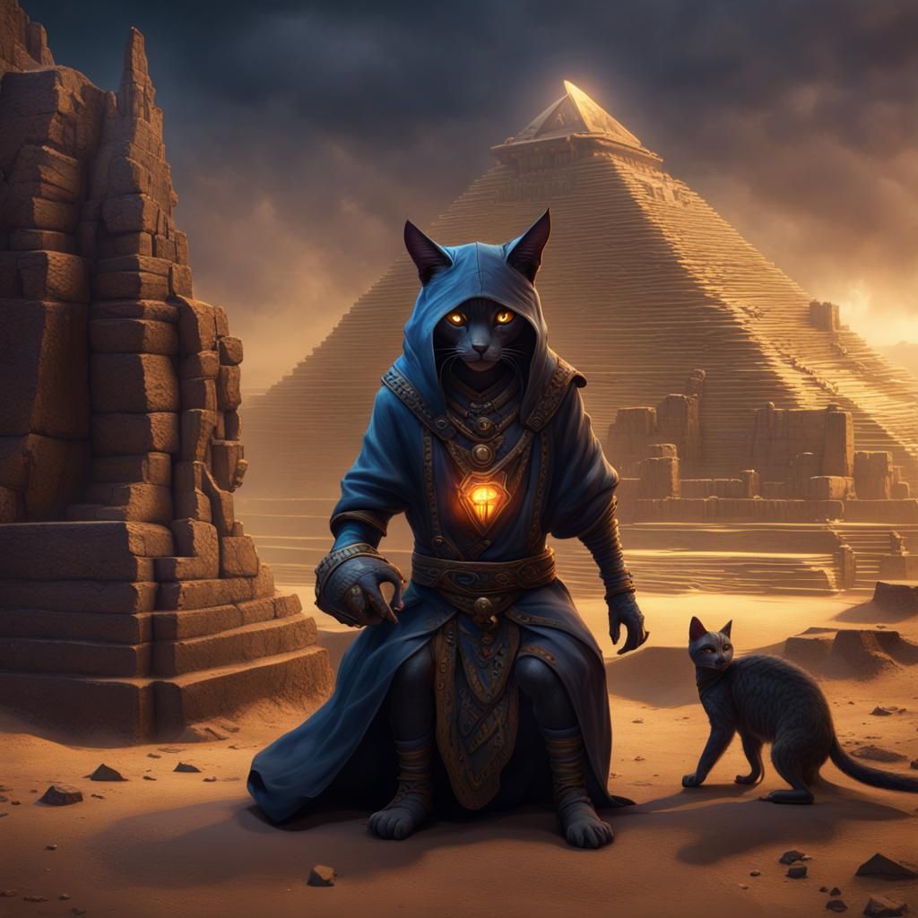 Tabaxi Shadow Sorcerer Unearths Pyramid Secrets