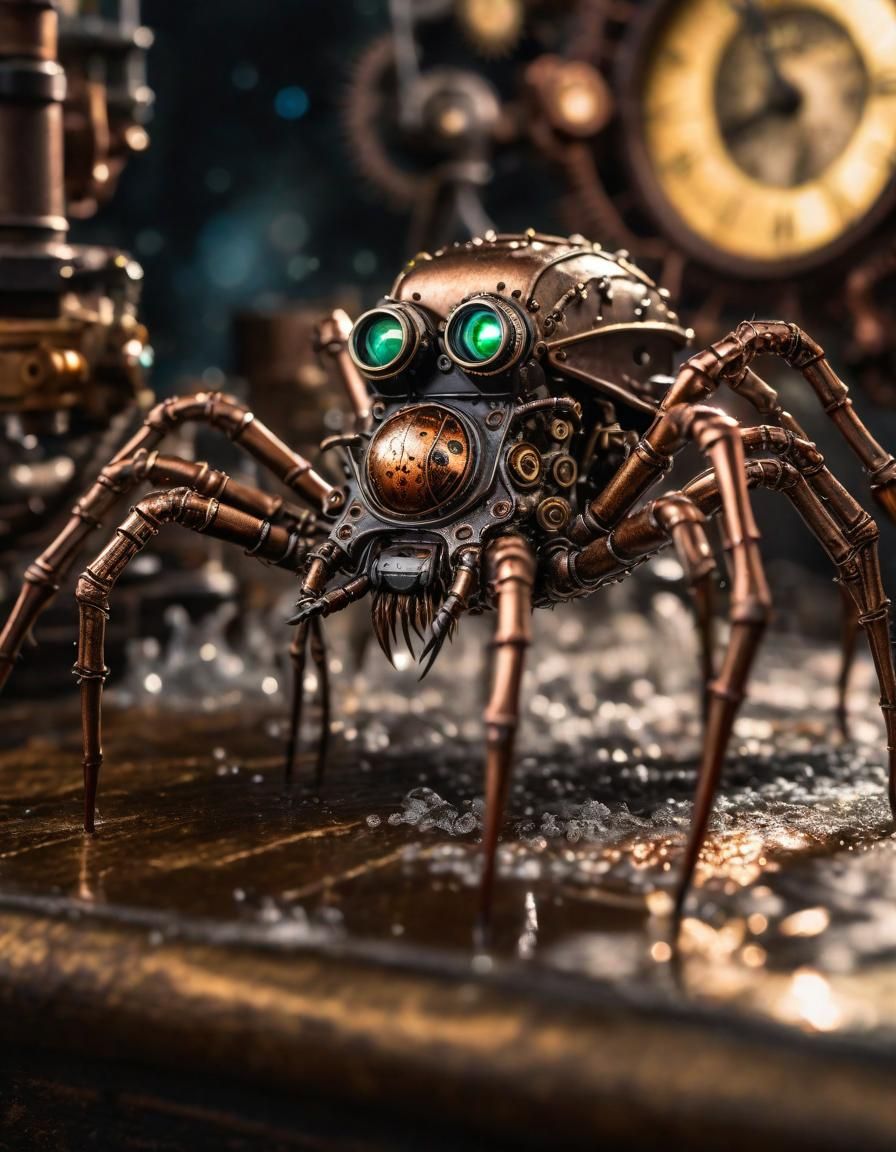 Steampunk Spider
