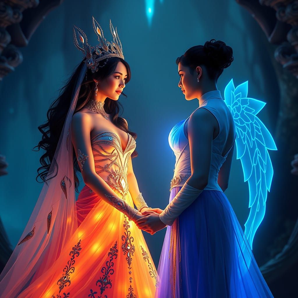 Celestial Union in Electric Dreams