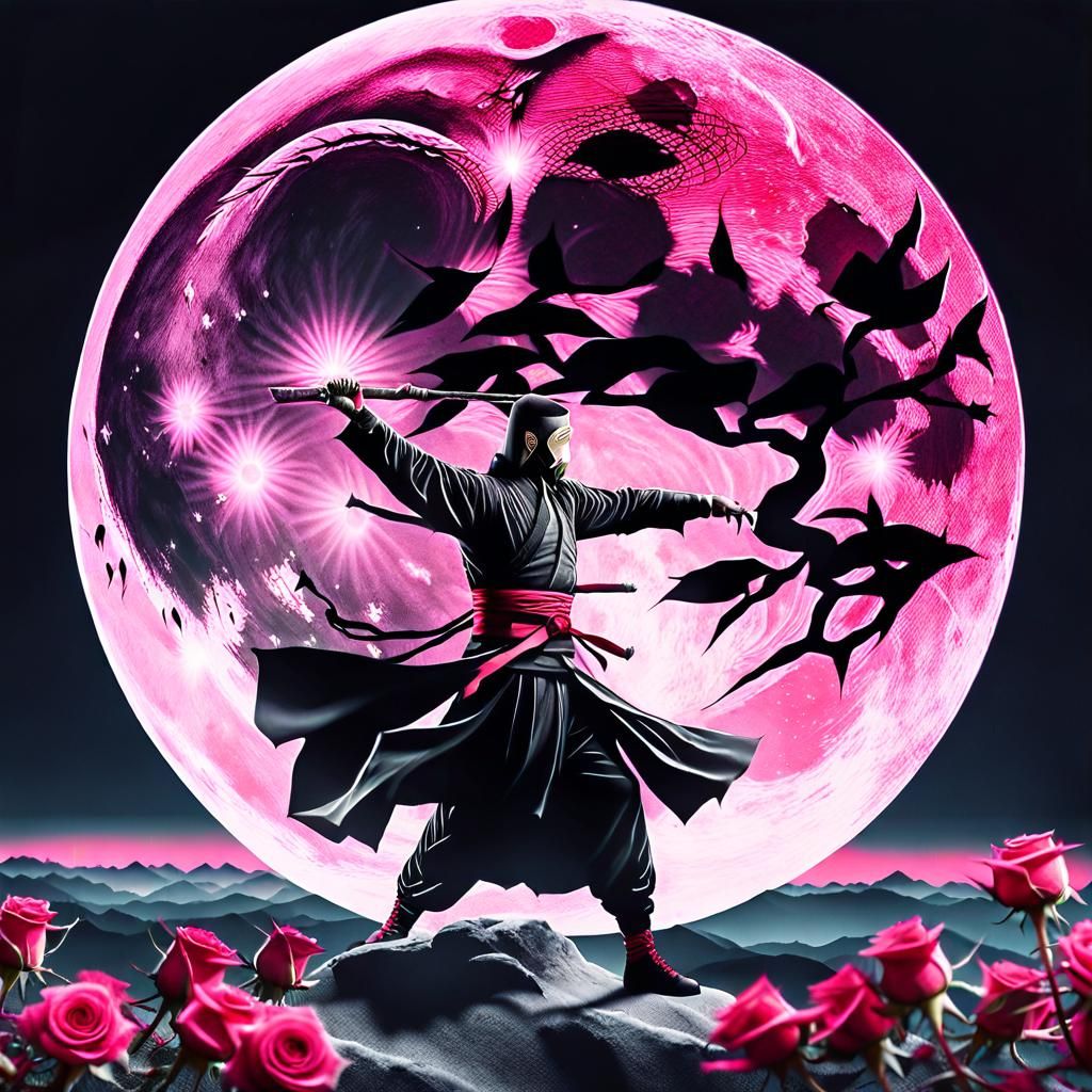 Rose moon ninja