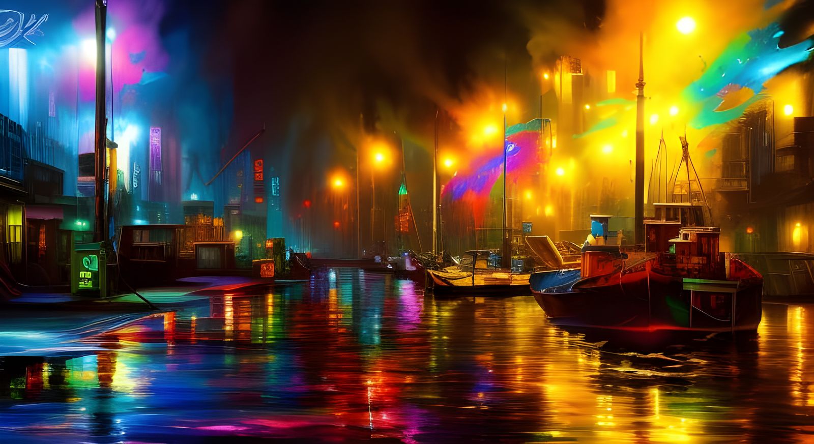 The docks down at 9th Street