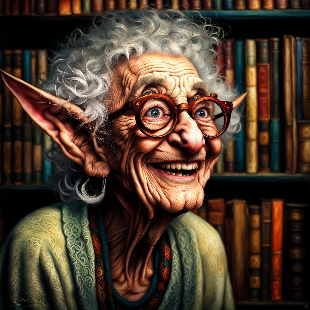 Hyperrealistic Fae Portrait in Vibrant Colors