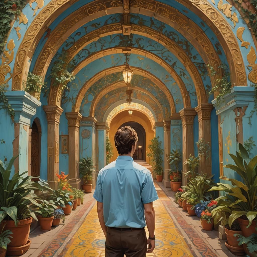 Portal to the Past: A Matte Painting