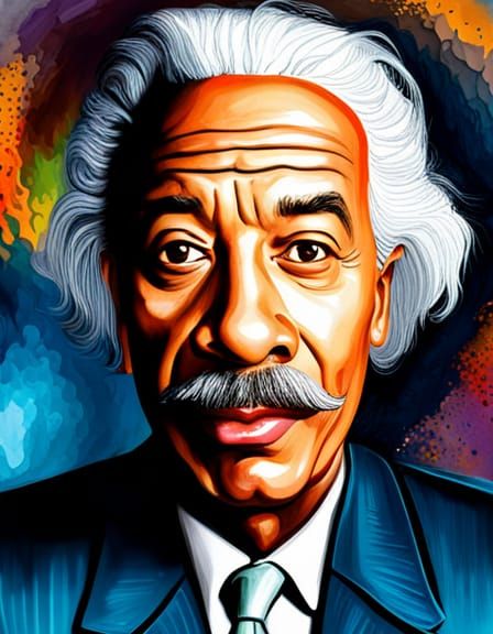 Eddie Einstein Murphy Mustache