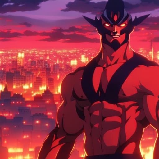 Friendly Fire Demon in Anime Key Visual