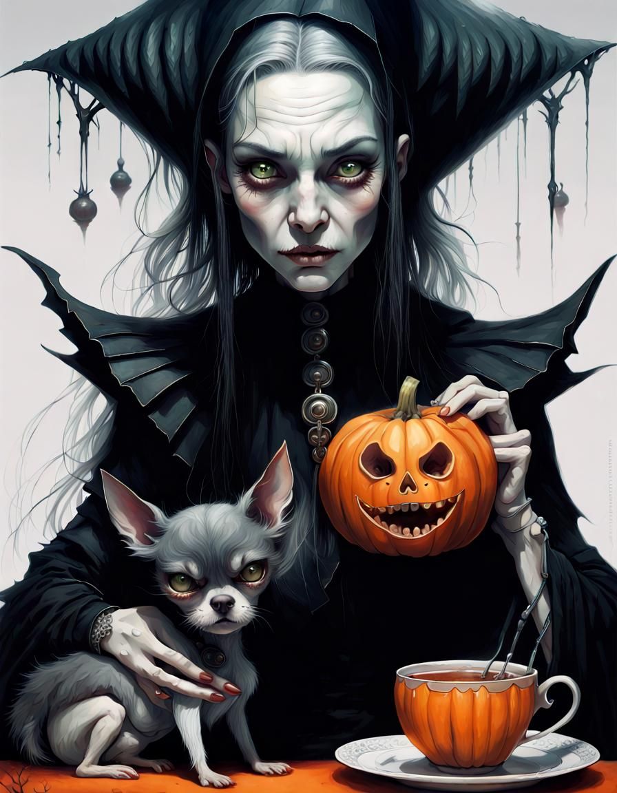 Would you like pumpkin in your tea Deary?