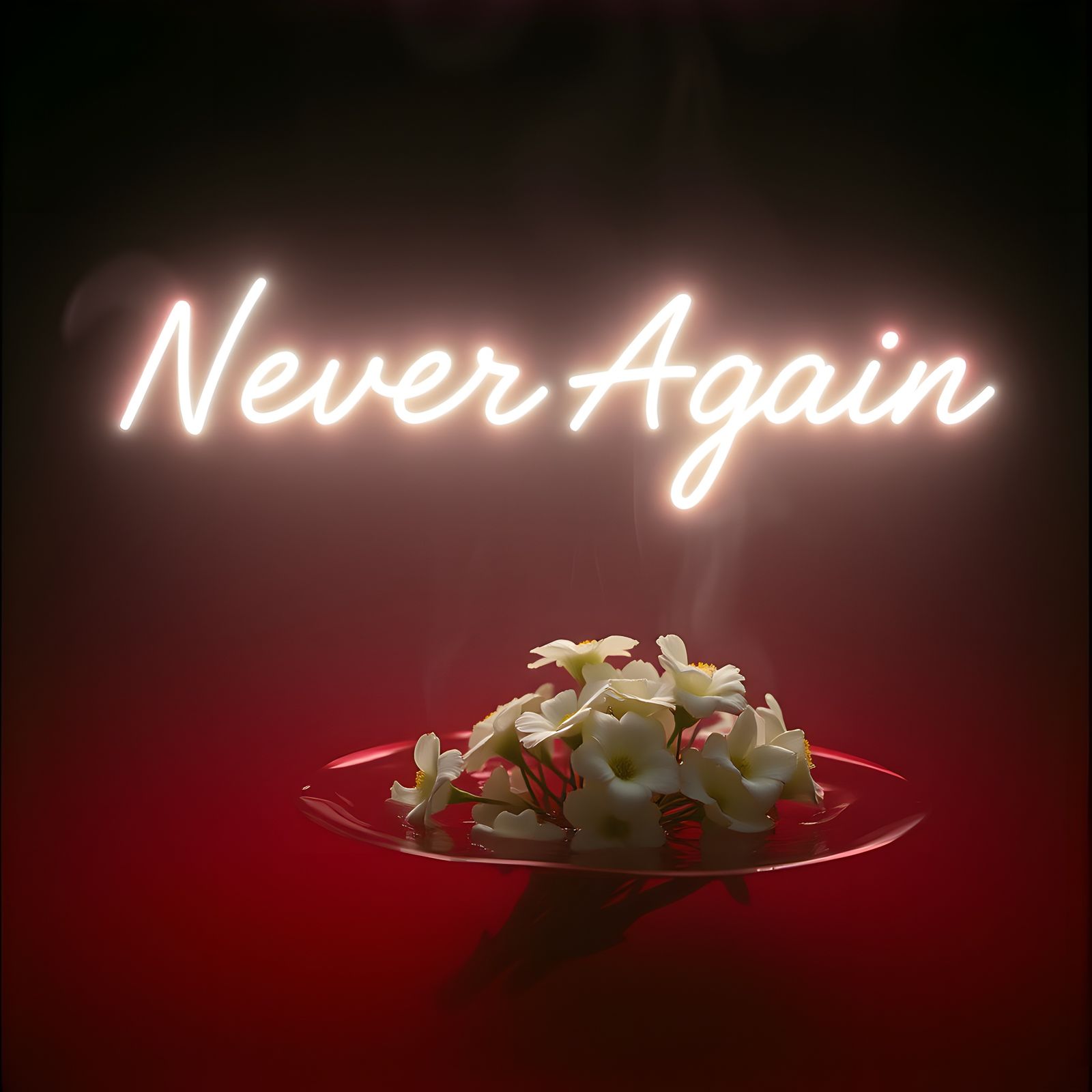 Ethereal, Melancholic Neon Dreamscape in 35mm Aesthetic