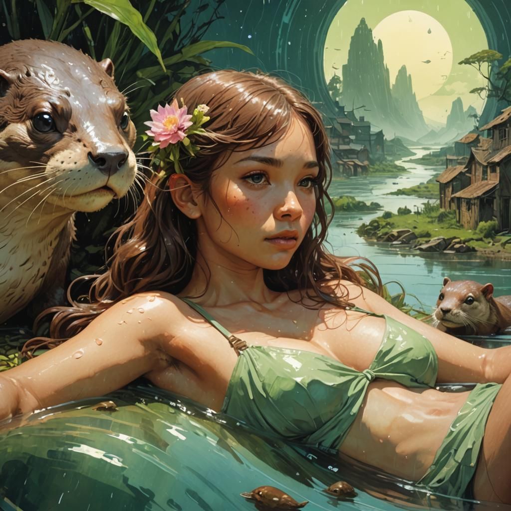 Otter girl