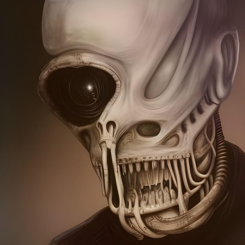 Giger Inspired Biomechanical Creation