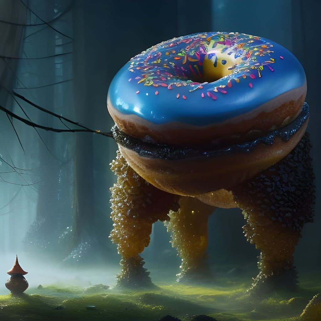 Donut monster