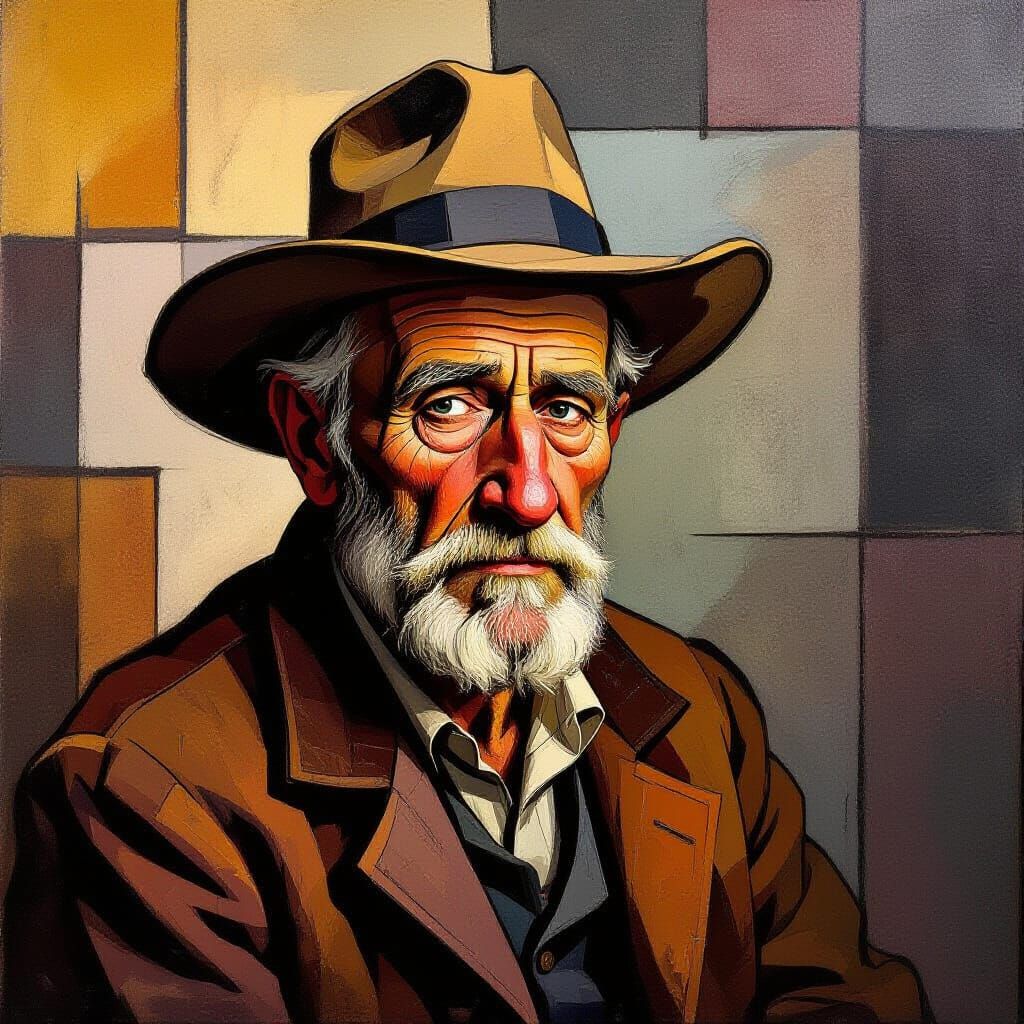 Picasso Mashed with rembrandt