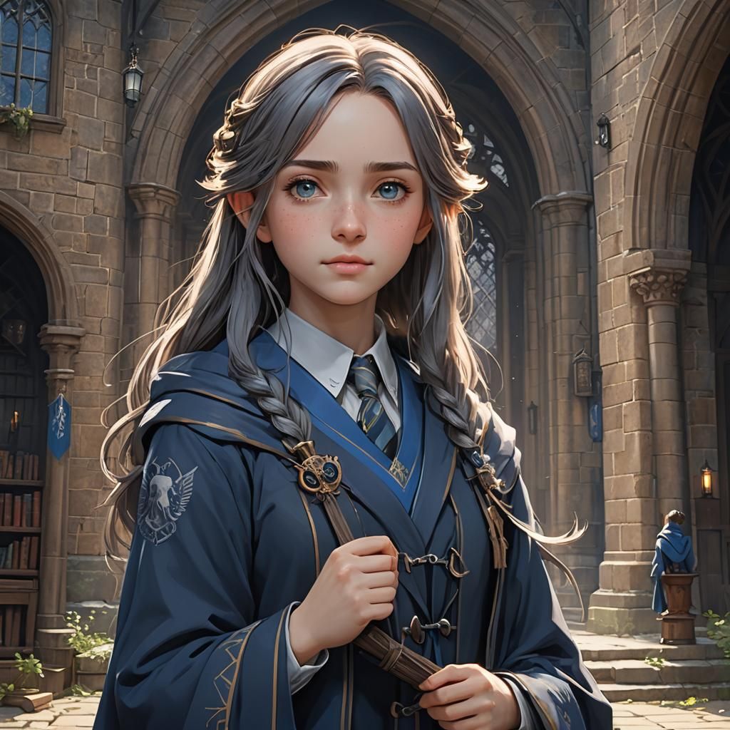 Detailed 3D Anime Art Inspired by WLOP