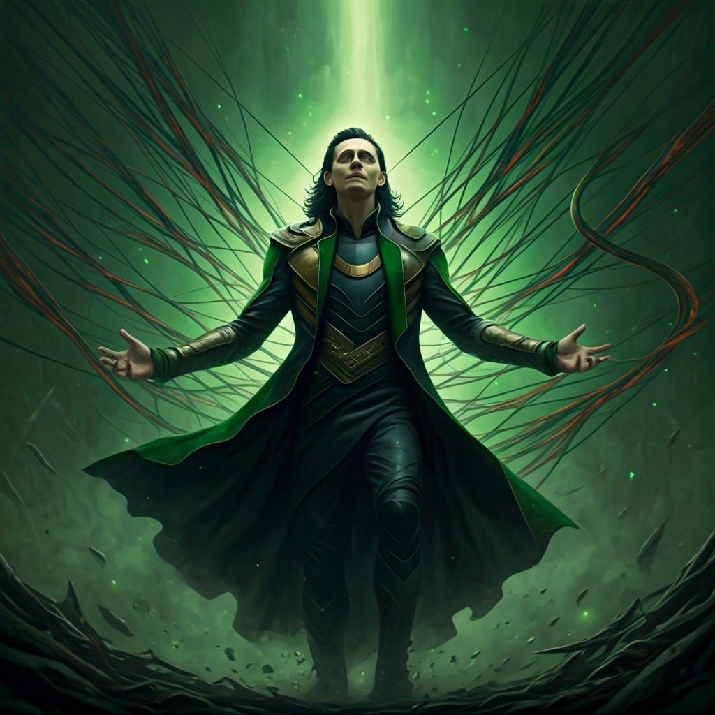 Loki Transformation into Ethereal Energy Strands