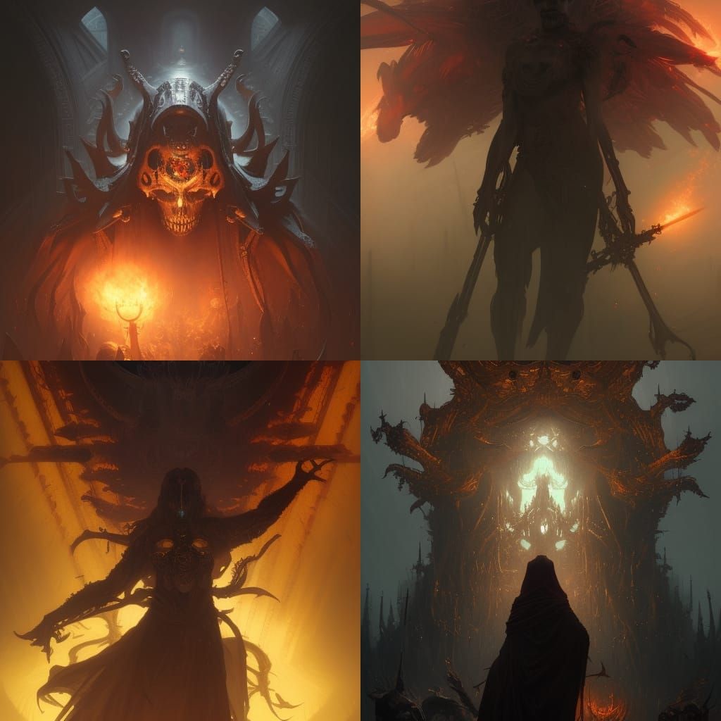 Death God: Dark Fantasy Concept Art