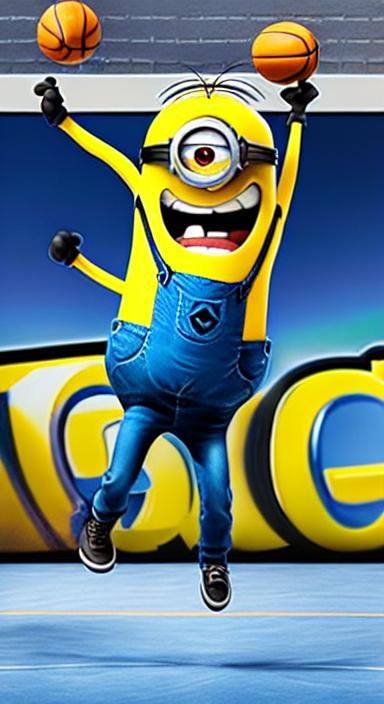 Minion Slam Dunk in 4K HDR